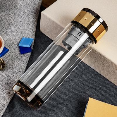 雙層水晶玻璃杯商務(wù)禮品水杯子廠(chǎng)